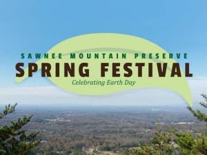 Forsyth County Parks &amp; Recreation will host a Spring Festival to celebrate Earth Day at Sawnee Mountain Preserve